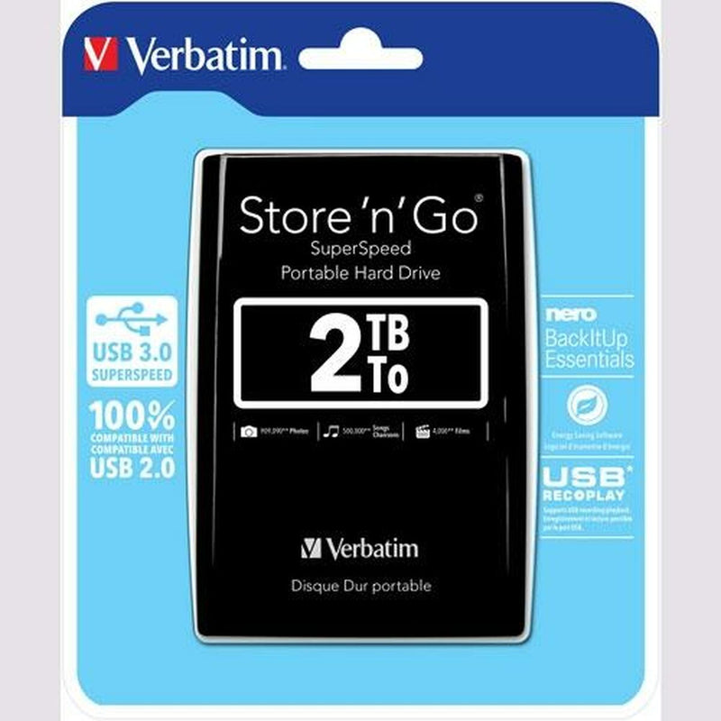 Festplatte Verbatim STORE 'N' GO 2 TB