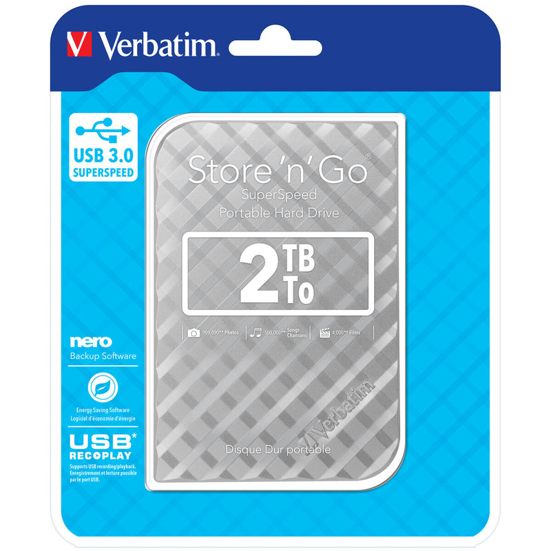 Festplatte Verbatim STORE 'N' GO 2 TB