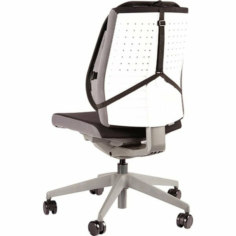 Rückenlehne des Sitzes Fellowes Schwarz Einstellbar Ergonomisch (Restauriert A)