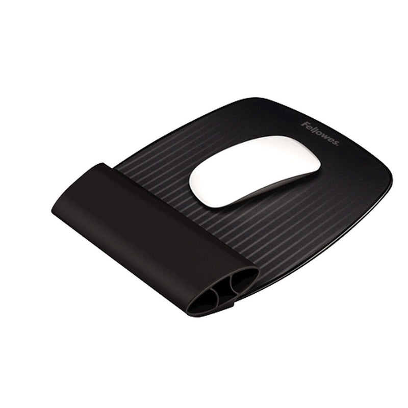 Mousepad mit Handballenauflage Fellowes I-Spire Series Schwarz Silikon