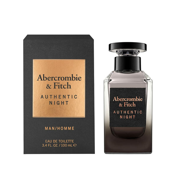 Herrenparfüm EDT Abercrombie & Fitch Authentic Night Man (100 ml)