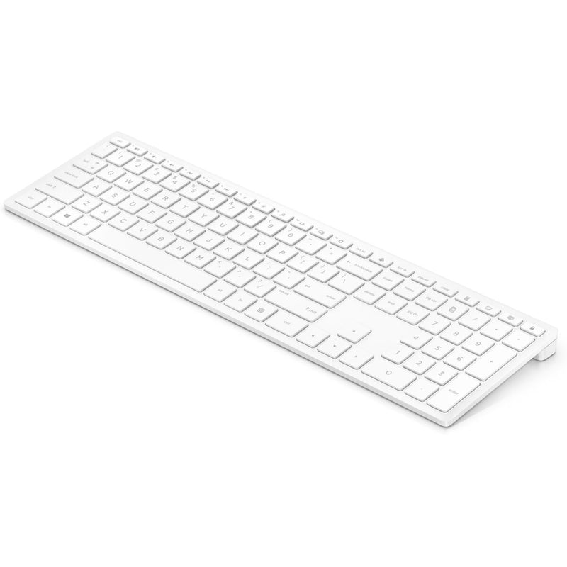 Drahtlose Tastatur HP Teclado inalámbrico HP Pavilion 600 blanco Qwerty Spanisch