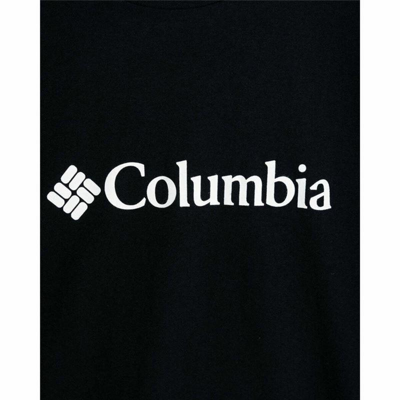 Herren Kurzarm-T-Shirt Columbia CSC Basic Logo Schwarz