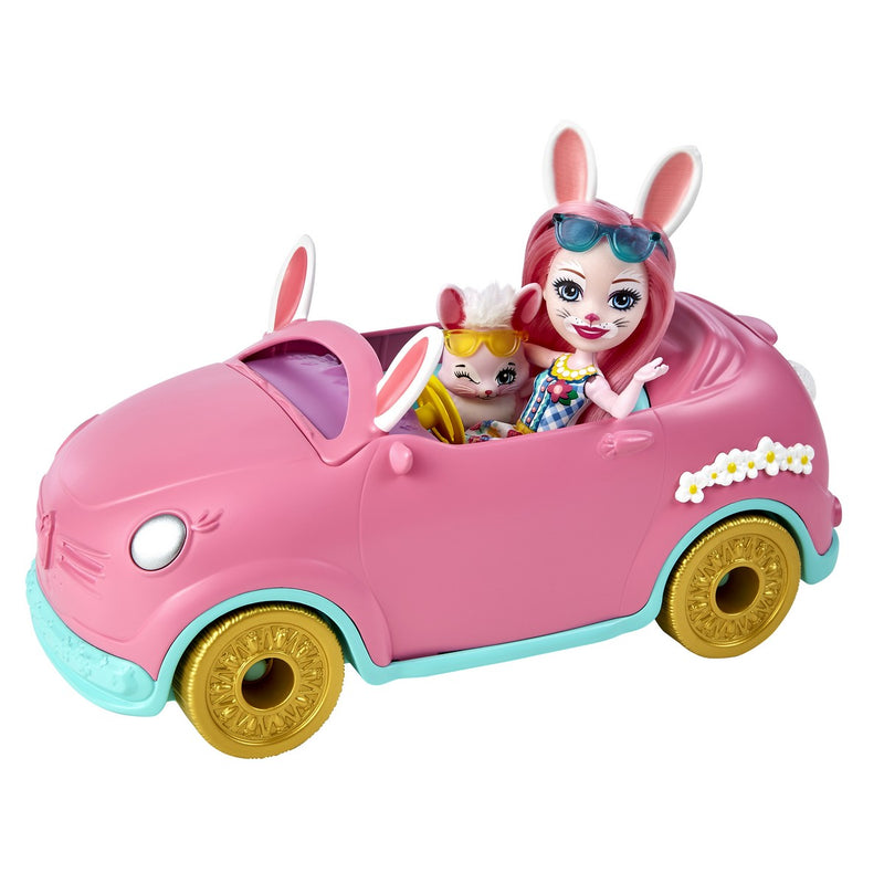 Spielzeugauto Mattel Enchantimals Bunnymobile 12 Stücke