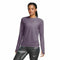 Langarm Damen T-Shirt Nike Pacer Lila