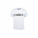 Herren Kurzarm-T-Shirt Vans Drop V Check-B Weiß