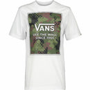 Herren Kurzarm-T-Shirt Vans Camo Check Weiß