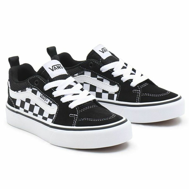 Sneaker Vans Filmore YT Checkerboard Schwarz