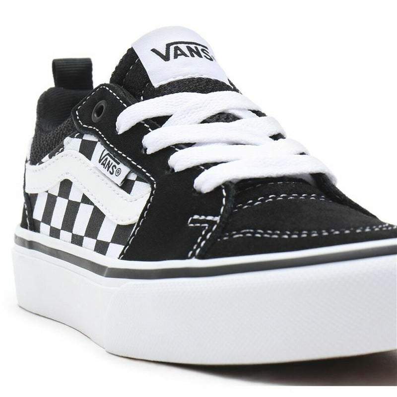 Sneaker Vans Filmore YT Checkerboard Schwarz