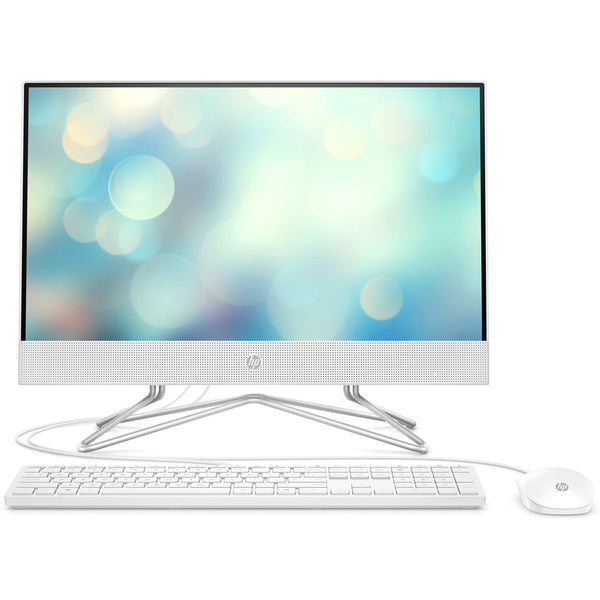 Alles-In-Einem HP 22-DF0074NS AMD Athlon Silver 3050U Qwerty Spanisch 256 GB SSD 8 GB RAM 21,5"