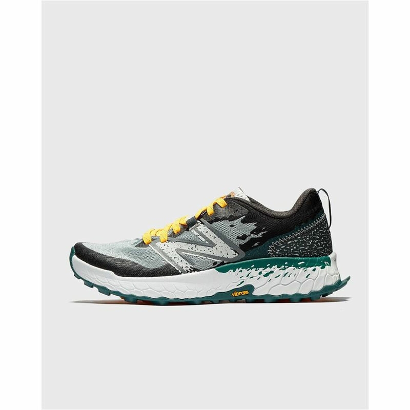 Laufschuhe für Erwachsene New Balance Fresh Foam X Hierro V7 Driftwood Grau Schwarz Herren