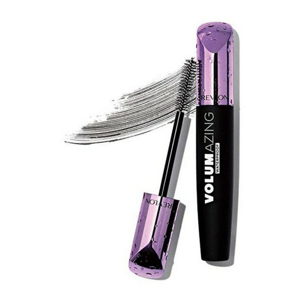 Wimperntusche Volumazing Revlon Waterproof Schwarz