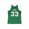 Basketball-T-Shirt Mitchell & Ness Boston Celtics Larry Bird 33 grün