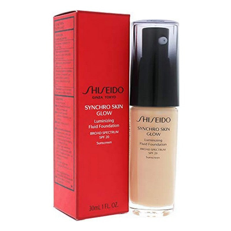 Fluid Makeup Basis Synchro Skin Glow Shiseido 729238135420 (30 ml)