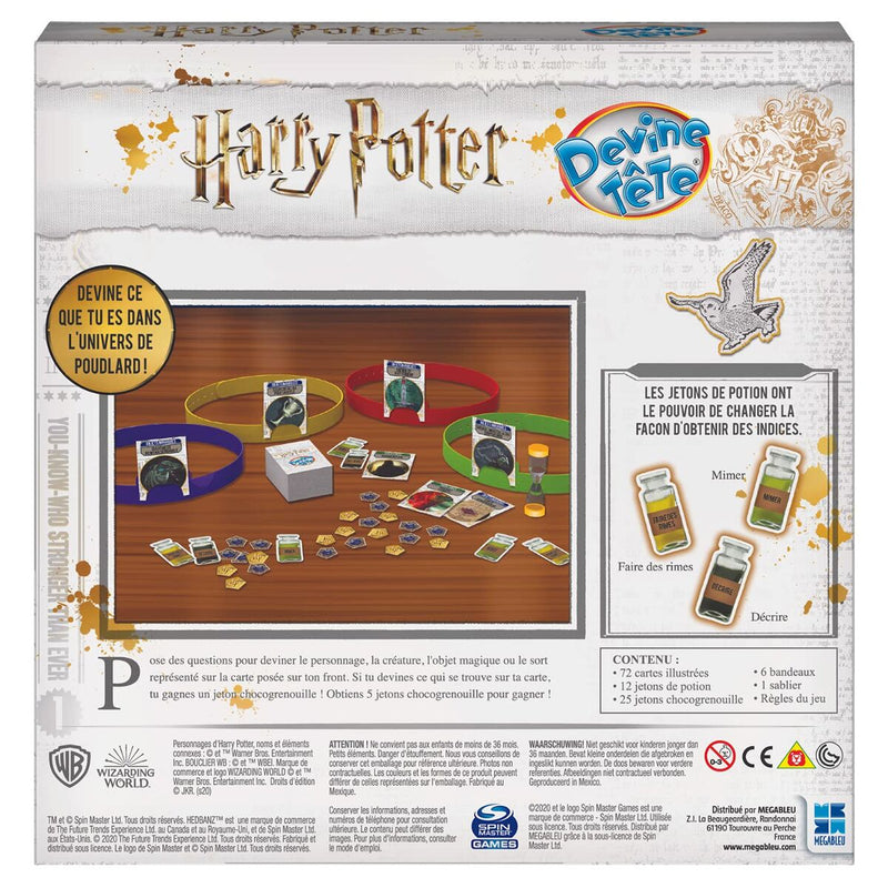 Tischspiel Megableu Devine Tete Harry Potter (FR)