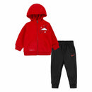 Sportset für Kinder Nike All Day Play Therma Rot Schwarz