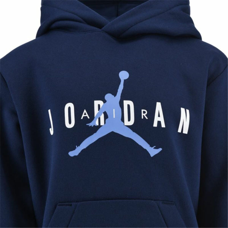 Jungen Sweater mit Kapuze Nike Jordan Jumpman Blau