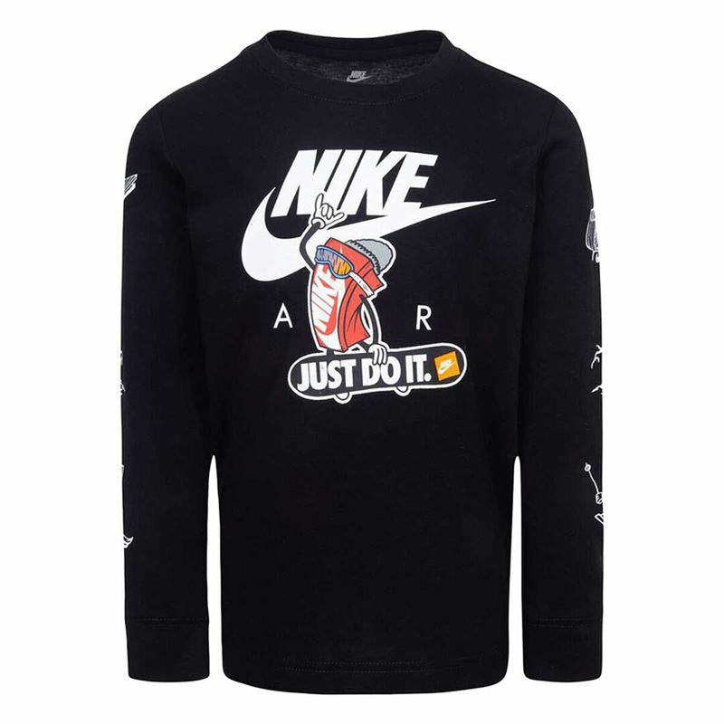 Jungen Sweater ohne Kapuze Nike Snowboarding Schwarz