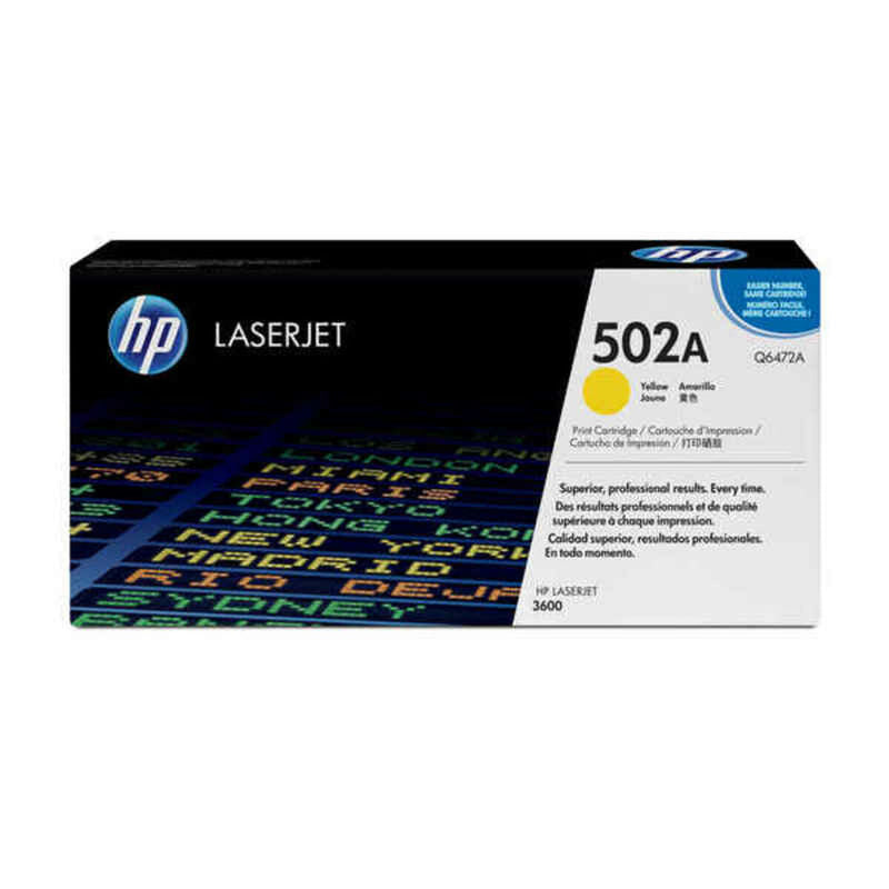 Original Toner HP 501A Gelb