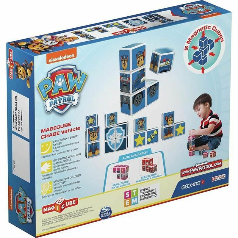 Puzzle Geomag Paw Patrol 5 Stücke