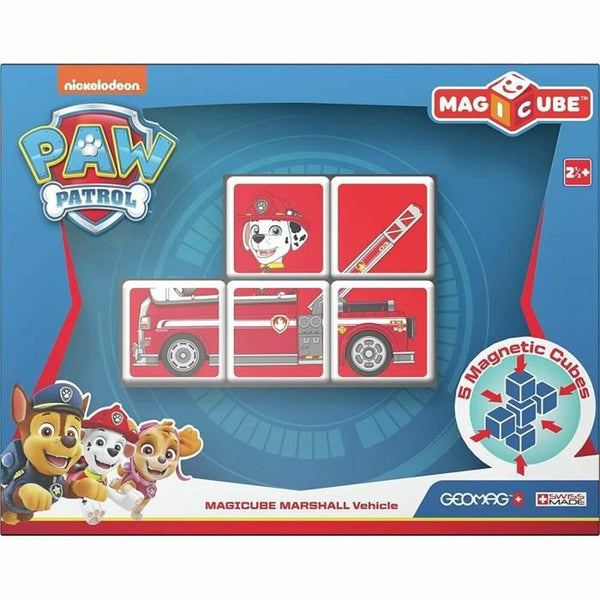 Puzzle Geomag Paw Patrol 5 Stücke