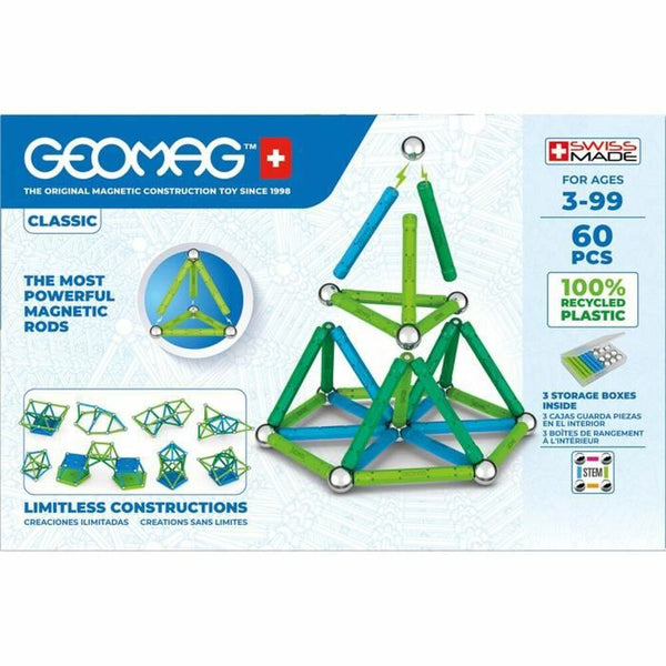 Playset Geomag GM272 (60 Stücke)