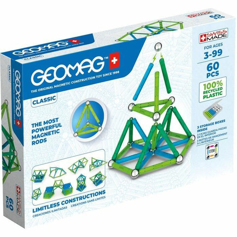 Playset Geomag GM272 (60 Stücke)