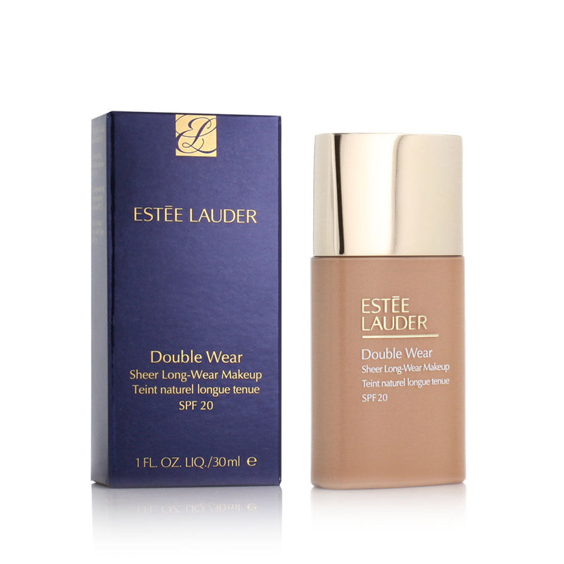 Cremige Make-up Grundierung Estee Lauder Double Wear Nº 3N2 Wheat Spf 20 (30 ml)