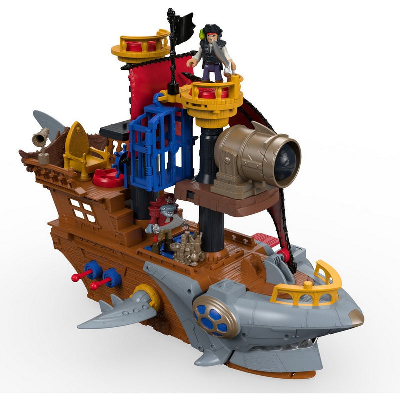 Playset Shark Bite Pirate Ship Fisher Price DHH61