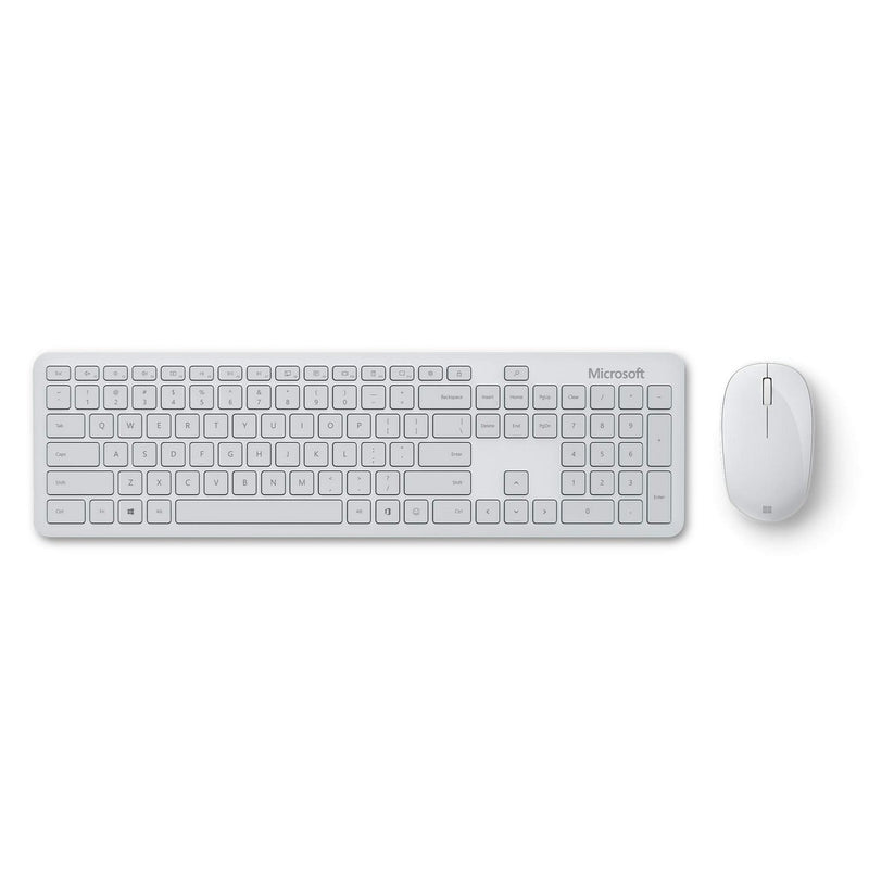 Mouse und Tastatur Microsoft Bluetooth Desktop Bluetooth 4.0 Hellgrau AZERTY