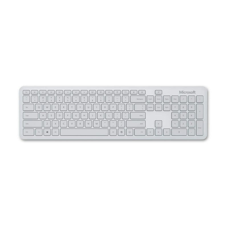 Mouse und Tastatur Microsoft Bluetooth Desktop Bluetooth 4.0 Hellgrau AZERTY