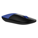 Drahtlose optische Maus HP Z3700 Blau 1200 DPI