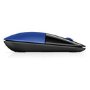 Drahtlose optische Maus HP Z3700 Blau 1200 DPI