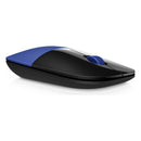 Drahtlose optische Maus HP Z3700 Blau 1200 DPI