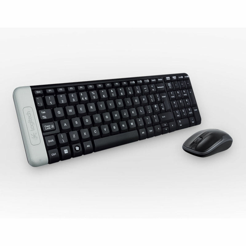 Tastatur mit Drahtloser Maus Logitech MK220