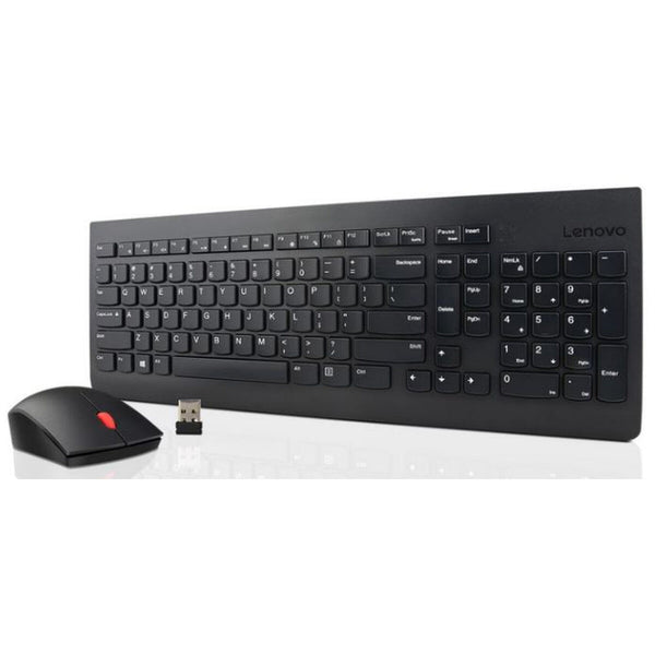 Tastatur mit Drahtloser Maus Lenovo 4X30M39490           Qwerty Spanisch