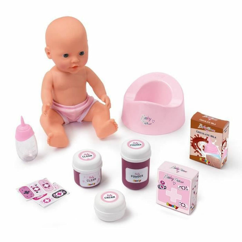 Babypuppe mit Zubehör Smoby Baby Nurse Co Dodo 2 in 1