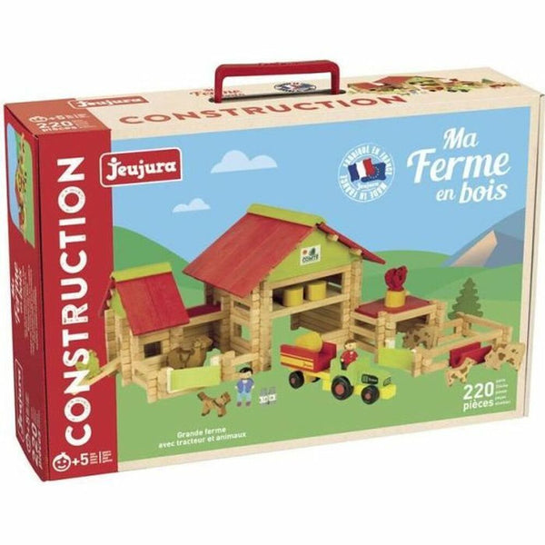 Playset Jeujura Large farm (220 Stücke)