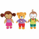 Puppen-Set Jemini Lalou, Pilou & T'choupi 19 cm