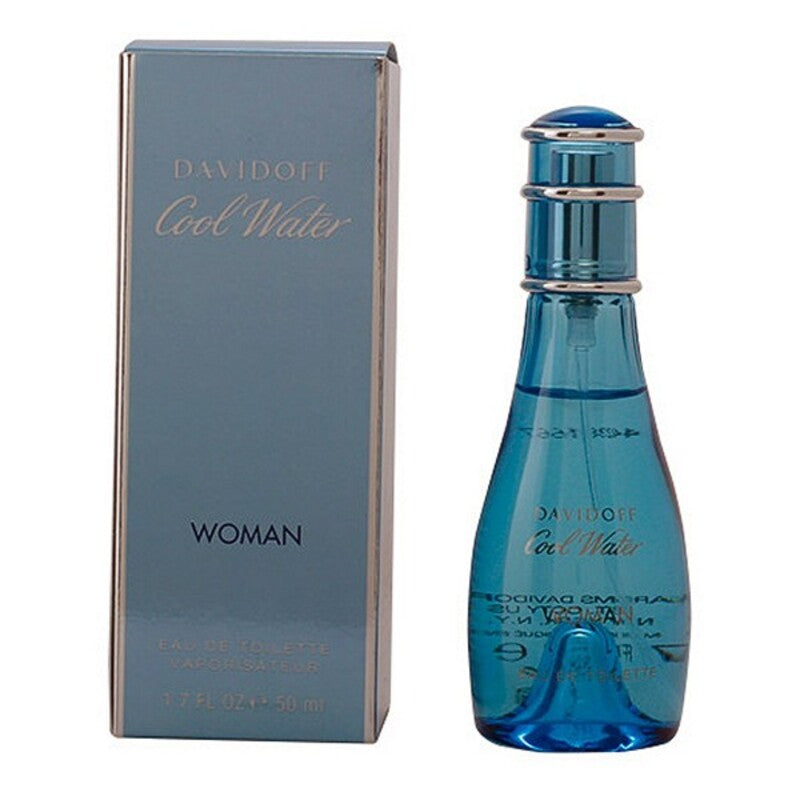 Damenparfüm Davidoff EDT Cool Water For Women (50 ml)