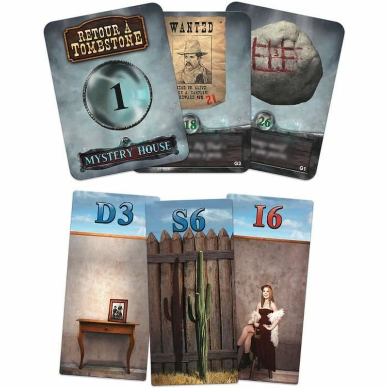 Tischspiel Gigamic MYSTERY HOUSE RETOUR A TOMBSTONE (FR)