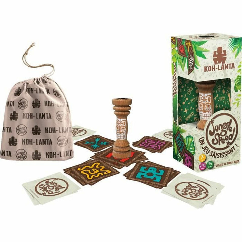 Spiel Asmodee Jungle Speed Eco: Koh Lanta (FR)