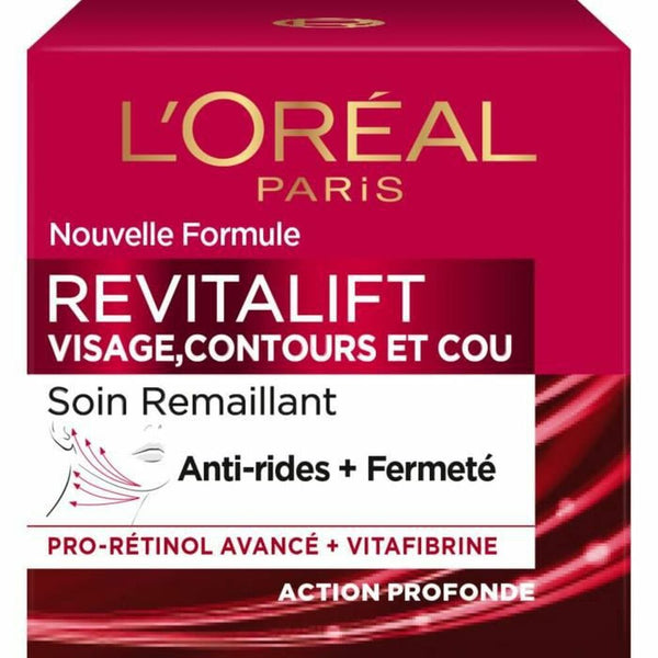 Gesichtscreme L'Oréal Paris Revitalizing Facial Lifting - Contour and neck 50 ml