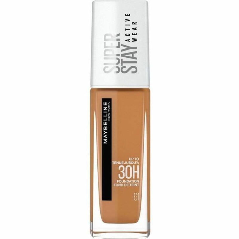 Fluid Makeup Basis Maybelline Superstay Active Wear 30H Matte Foundation Sunny Bronze Nº 61