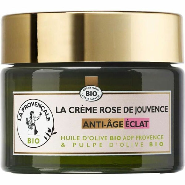 Gesichtscreme La Provençale Bio La Creme Rose de Jouvence  Radiance 50 ml Anti-Aging