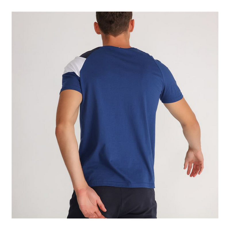 Herren Kurzarm-T-Shirt Le coq sportif Essentiels N°10 Blau