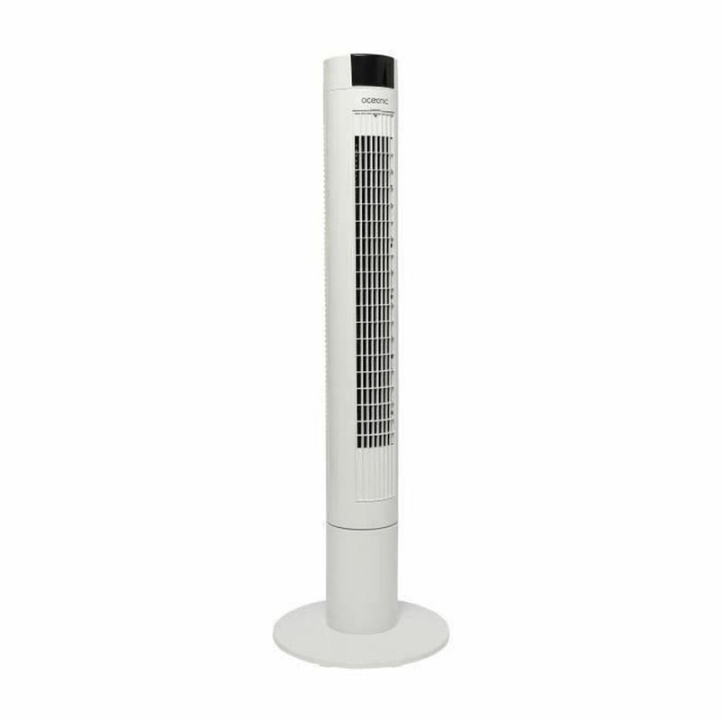 Turmventilator mit Fernbedienung Oceanic Weiß 45 W