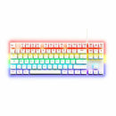 Gaming Tastatur The G-Lab Mercury Weiß AZERTY