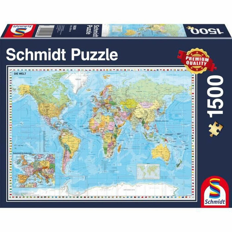 Puzzle Schmidt Spiele Iceland: Kirkjuffellsfoss  (1500 Stücke)