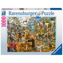 Puzzle Ravensburger Iceland: Kirkjuffellsfoss  (1000 Stücke)